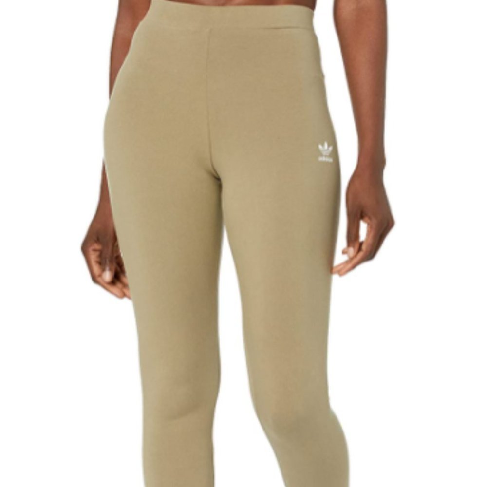 *NEW* Adidas Originals Women's Adicolor Essentials Tights, Orbit Green